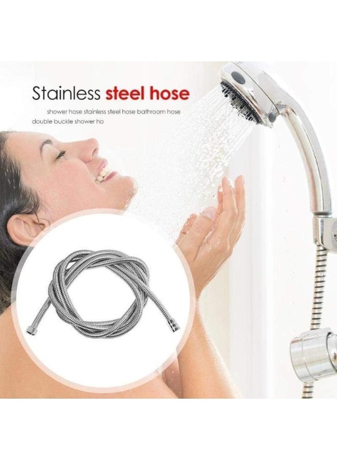 Fixer Flexible Stainless Steel Bathroom Shower Hose – Universal Connection, Anti-Burst (1.5 M & 2 M) - Image 4